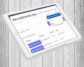 Online Roll Number Slips